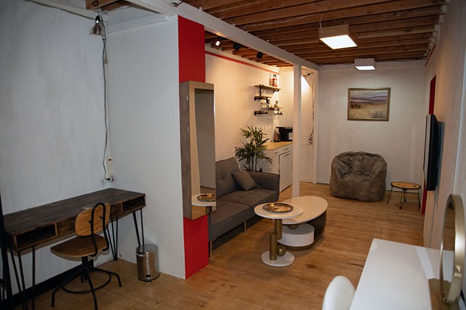 Green Room at Extreme Disorder Studios
